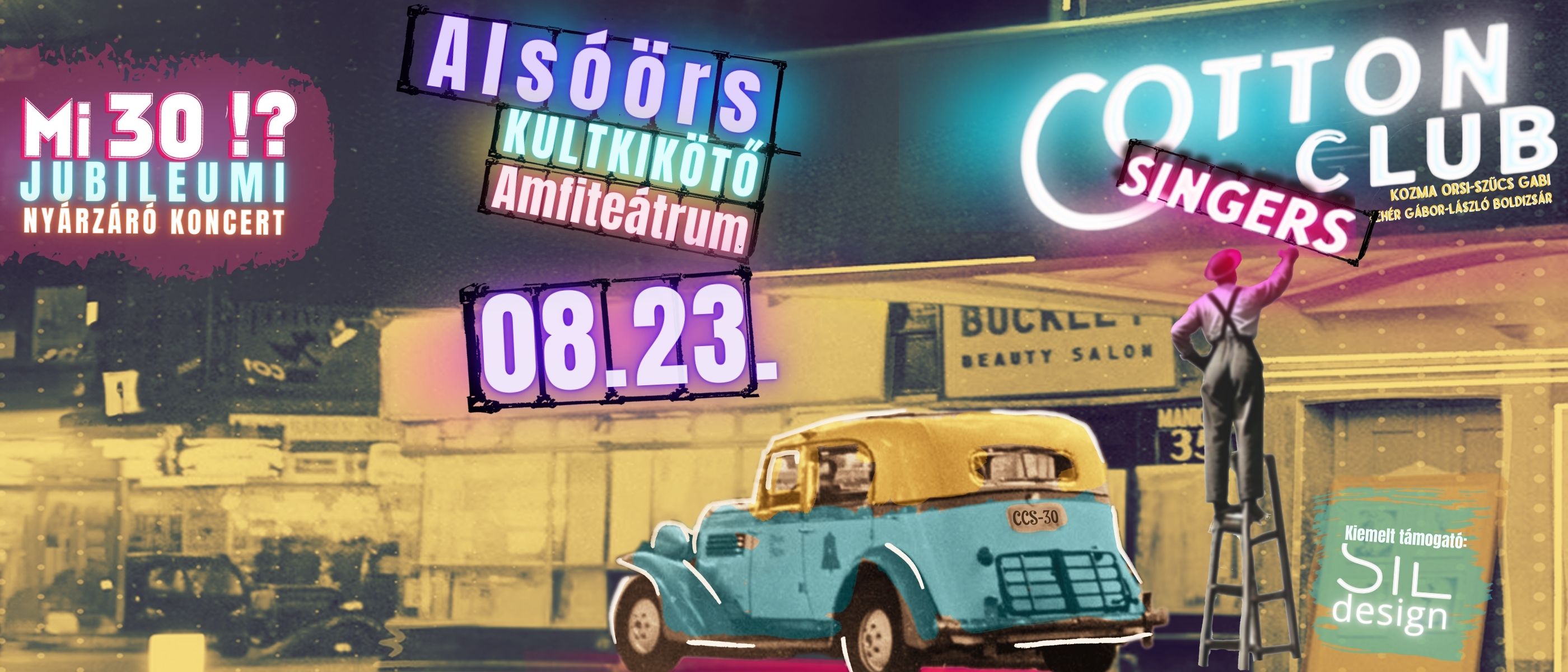 Cotton Club Singers Jubileumi Nyárzáró Koncertje Alsóörsön
